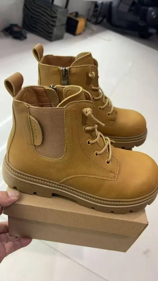 yellow boots